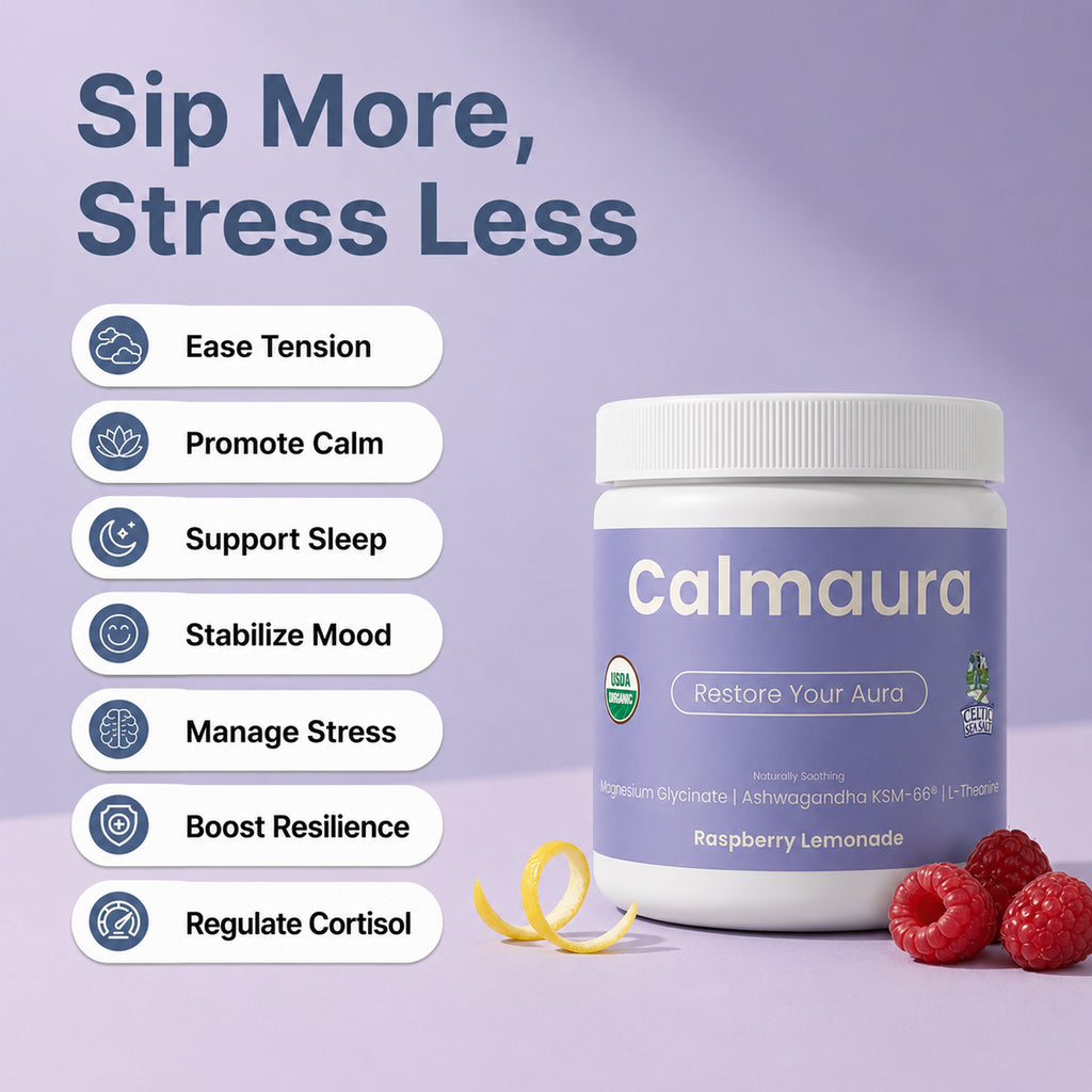 Calmaura Organic Drink Mix with Celtic Sea Salt®